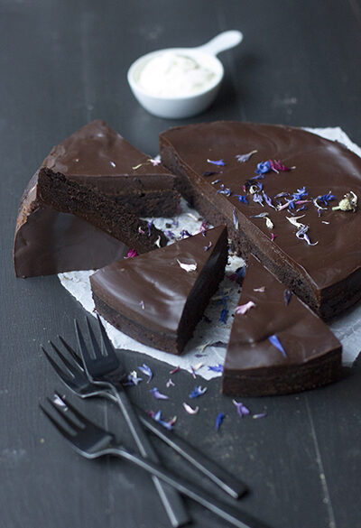 Sjokoladekake uten mel